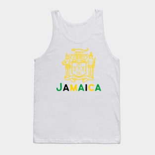 Jamaica Coat Of Arms Tank Top